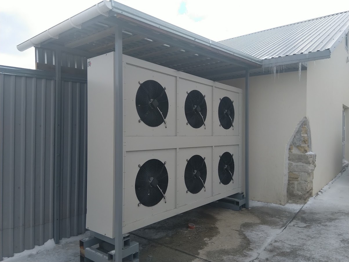 Heating with a 120 kW heat pump фото